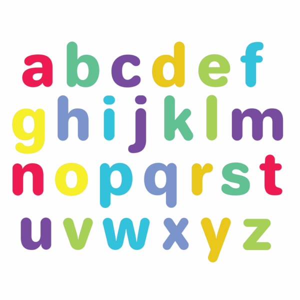 Alphabet Small Letter Wall Stickers