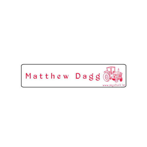 Iron on Labels - 50 Pack