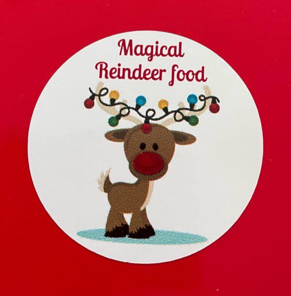 Christmas Magic Reindeer Food Labels